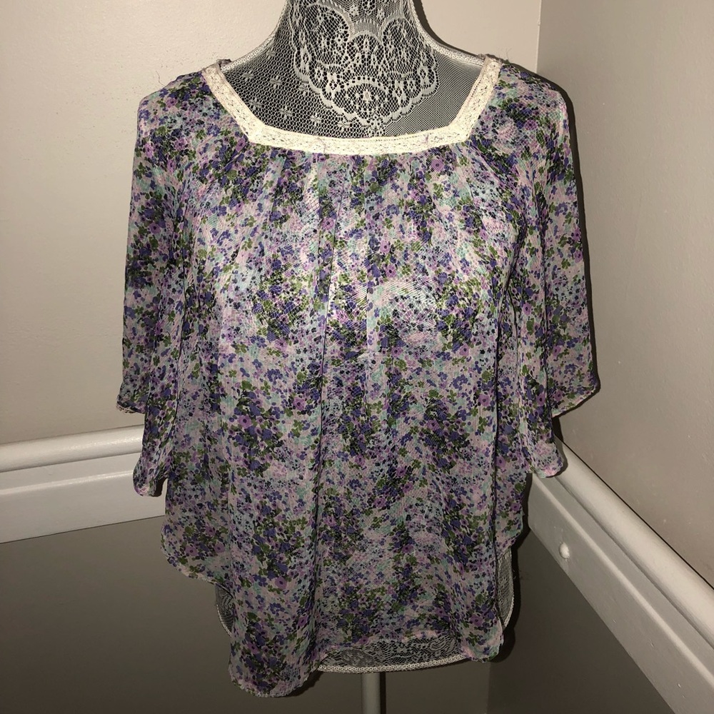 Forever 21 Floral Top